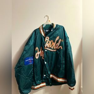 brand new heyworld bomber jacket size medium